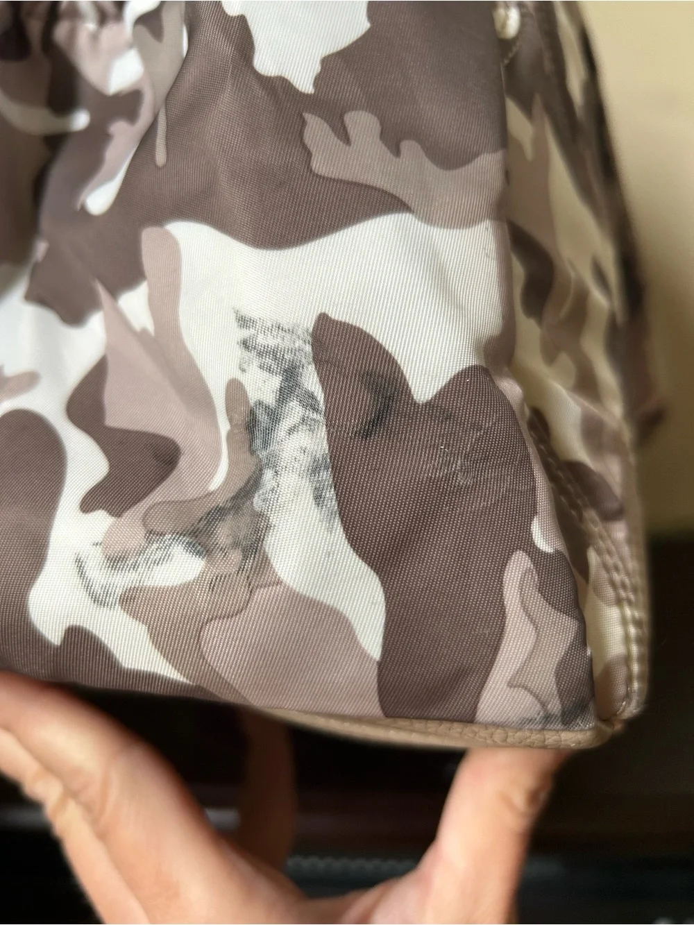 Lug Aviator Carry-All Tote Bag Camo Taupe